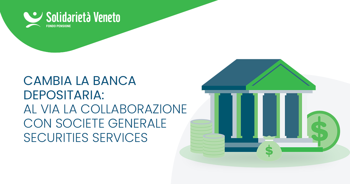 Solidarietà cambia banca depositaria al via la collaborazione