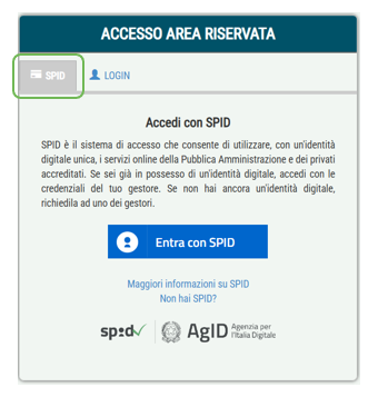 Accesso SPID